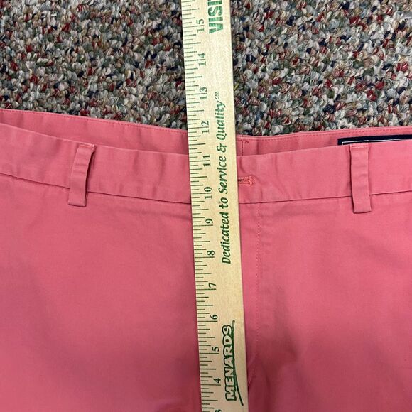 Vineyard Vines Breaker Jetty Red Straight Leg Classic Chino Pants Size 36 X 32 - Picture 9 of 12